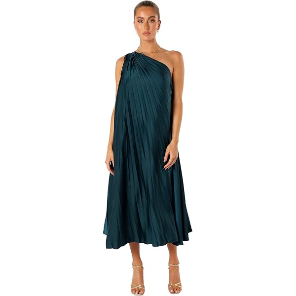 cali one shoulder midi dress Cali One Shoulder Midi Dress in Black