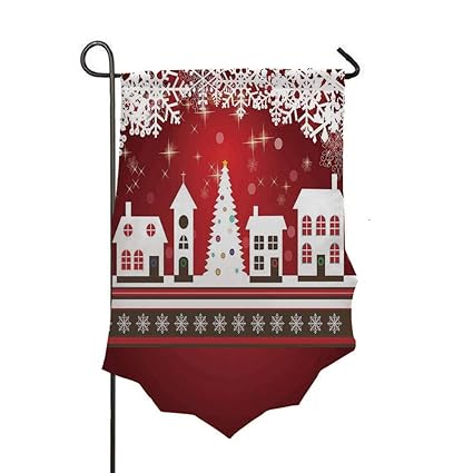 Amazon Com Double Sided 3d Printed Garden Flag Holidays Theme