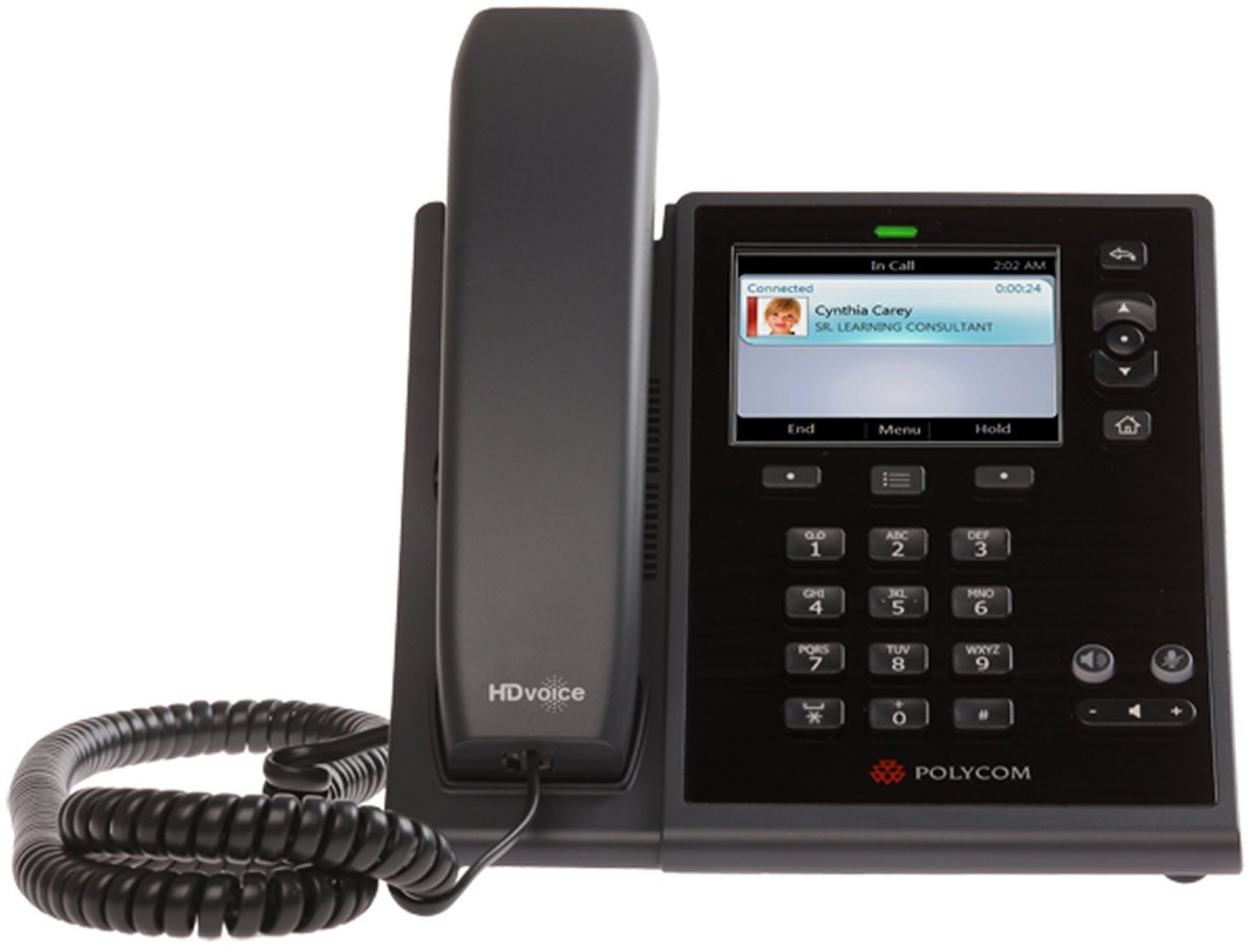 Polycom VoIP CX500 Desk Phone - Black
