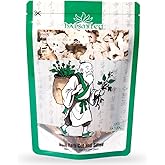 Hapsmiley Atractylodes macrocephala (White Atractylodes/Bai Zhu/白术) – Sliced, Suitable for Tea and Cooking | 100g (3.5 oz) Dried Chinese Herb