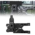 HD Tire Carrier Kit Compatible with 2007-2018 Wrangler JK JKU Unlimited Heavy Duty Spare Tire Carrier up to 40 inches Spare Wheel Holder Rack Mount Relocation for 2/4 Doors (Black)