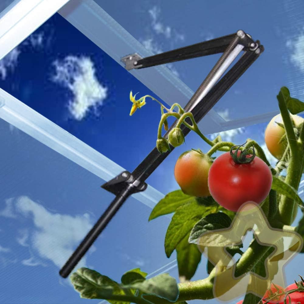 Greenhouse Vent Opener Automatic Window Opener 15kg, Heavy-Duty Twin Spring, Solar Heat Activated, Adjustable Temperature
