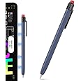TRONWIN Apple Pencil 2nd Generation Case - Silicone Cover with Sturdy Clip - Compatible with Apple Pencil 2 for iPad Pro (Midnight Blue)