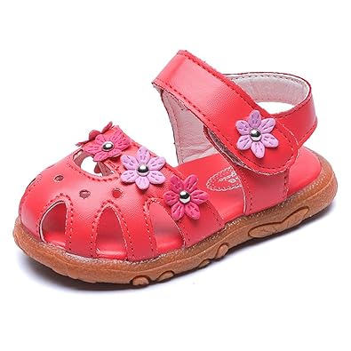 【クリックで詳細表示】[Lieteuy] 子供サンダル 歩行靴 乳児サンダル こどもシューズ ベビーサンダル マジックテープ 花飾り 出産お祝い 可愛い オシャレ 優雅 人気 爪先保護 可愛い ファッション 女の子サンダル ガールズサンダル