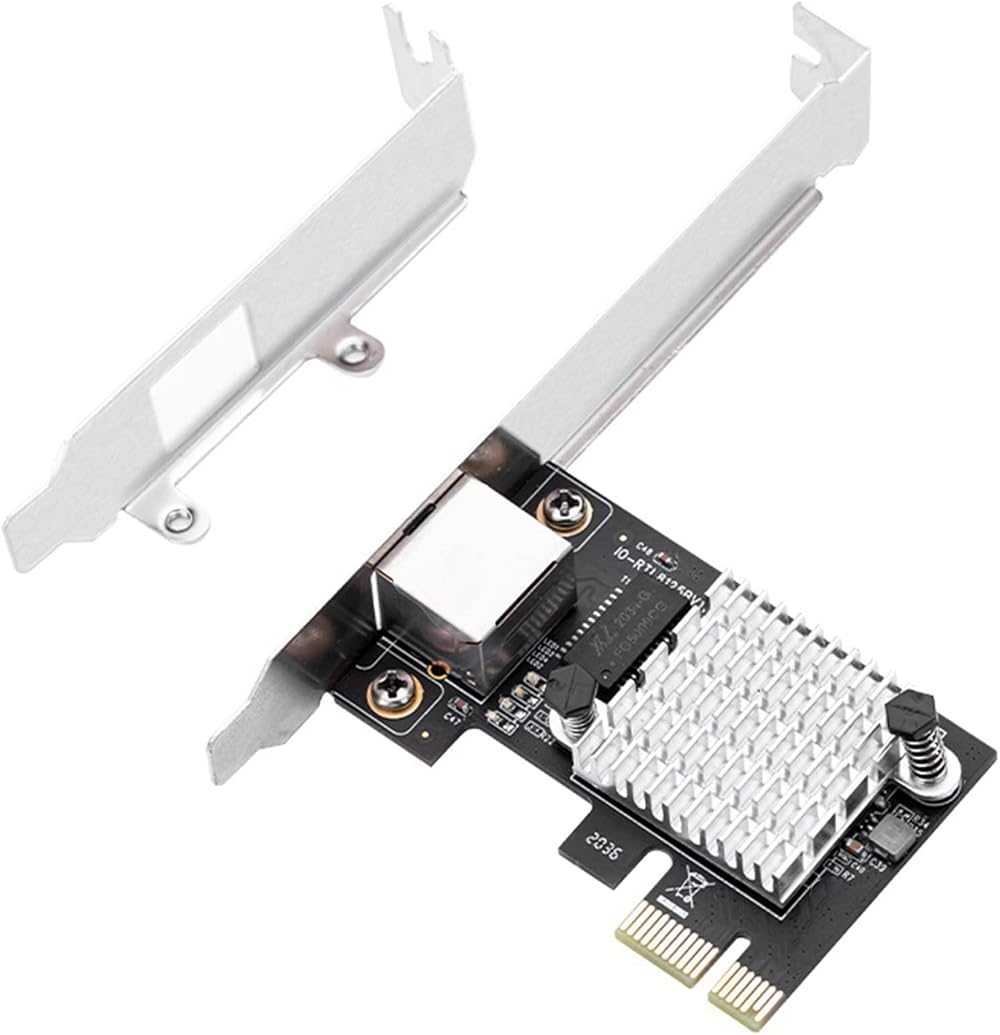 Gathukila 2.5G Gigabit Network Card I225 Chip RJ45 Ethernet Adapter PCI