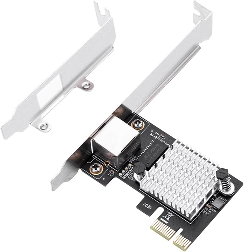 Gathukila 2.5G Gigabit Network Card I225 Chip RJ45 Ethernet Adapter PCI