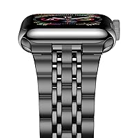 black milanese loop 44mm