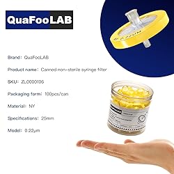 QuafooLAB Syringe Lab Filters,Syringe