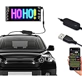 Timelux Smart LED Sign, Car Sign by Bluetooth APP, Flexible LED Matrix Panel, Display Board for Shop, Bar, Store and Business