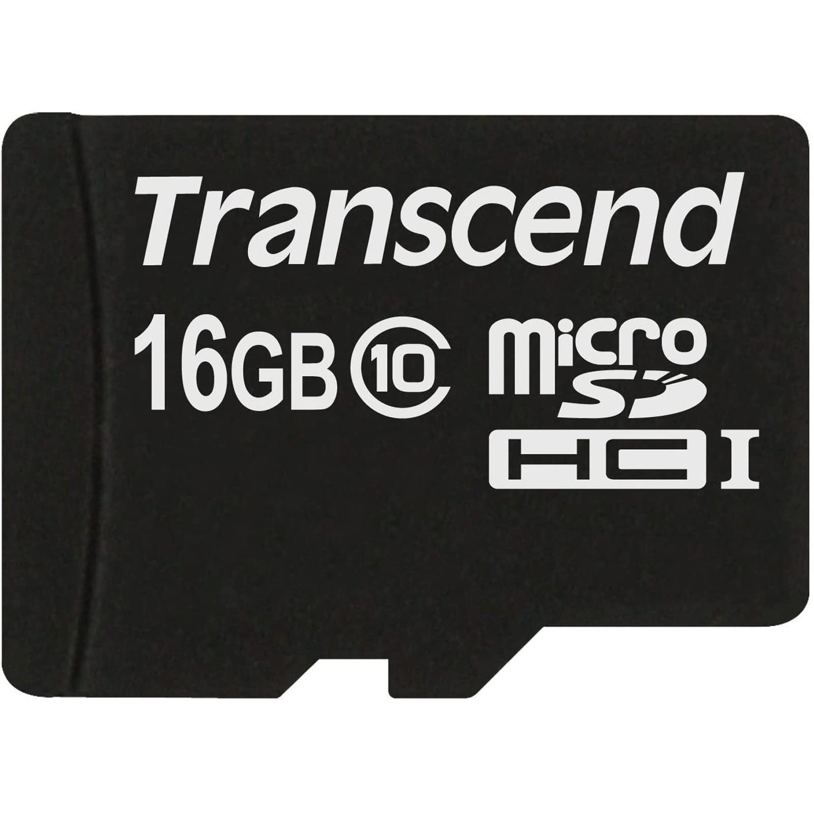 Transcend 16GB microSDXC/SDHC Class 10 (Premium) with Adapter