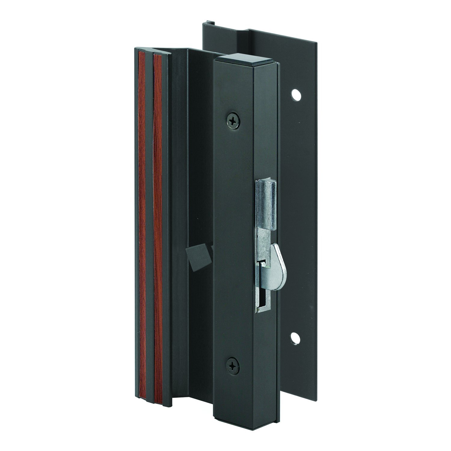 Photo 1 of Prime-Line C 1007 Low Profile/Low Base Black Aluminum Latch Handle (Single Pack)