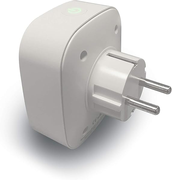 Bimar Enchufe Inteligente AP02 Enchufe Inteligente WiFi Compatible con Amazon Alexa Google Home y IFTTT Smart Plug con Control Remoto de Dispositivos Donde Quiera que Ests iOS y Android App