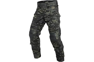YEVHEV G3 Combat Pants Tactical Trousers Military Apparel Camouflage Clothing Paintball Gear with Knee Pads for Men