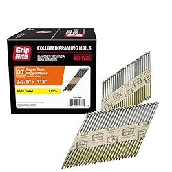 Grip-Rite 2-3/8 in. Angled Strip Bright Framing
