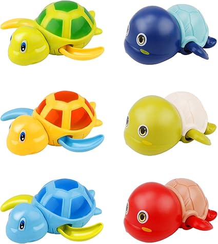 wind up turtle bath toy