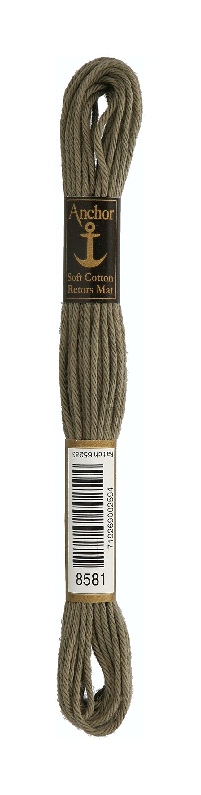 ANCHOR Embroidery Threads Matt Embroidery Thread, Run Length: 10M platingrau