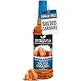 Syruvia Sugar-Free Salted Caramel Syrup - 25.4 fl oz. Premium Coffee Flavoring Syrup. 0 Calories, Kosher, and Gluten-Free. Perfect for Drinks, Sodas, Shakes, Desserts, and More.