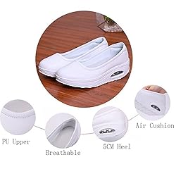 Touchmosees Platform Nurse Sneakers Orthopedic