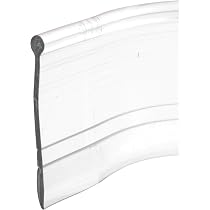 Prime-line Duschtür Bodendichtung, 40,6 Cm, Transparent, Mit Sternspitze Für Einfache Montage