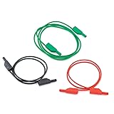 3B Scientific 1002848 Set of 3 Safety Patch Cords