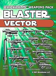 BrickArms Blaster Vector Weapons & Blaster Pack for