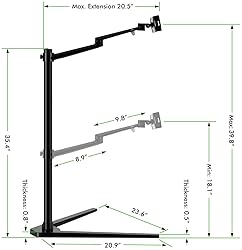 Tablet Holder for Bed – Height Adjustable Tablet
