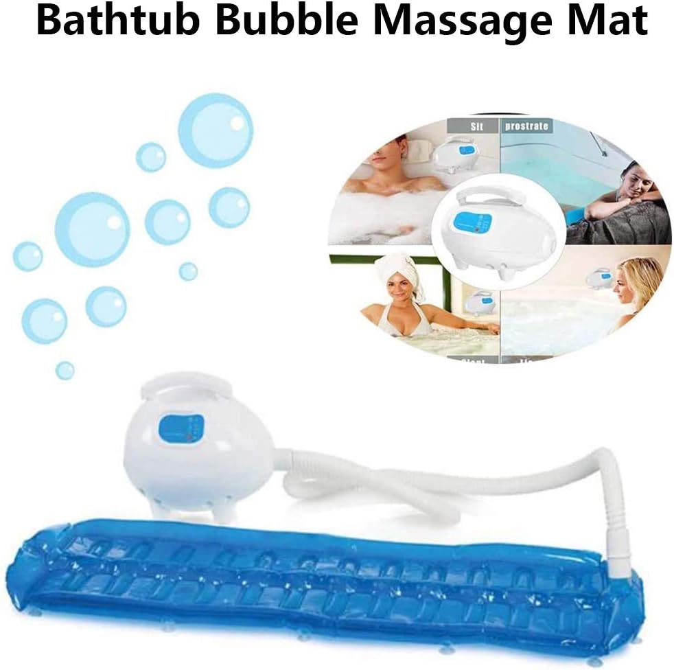 Spa Mat Bubble Bath Machines Waterproof Warm Air Bubble Massage Machine