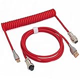 ZDawnn Braided Keyboard Cables 1.5m Coiled Type-C