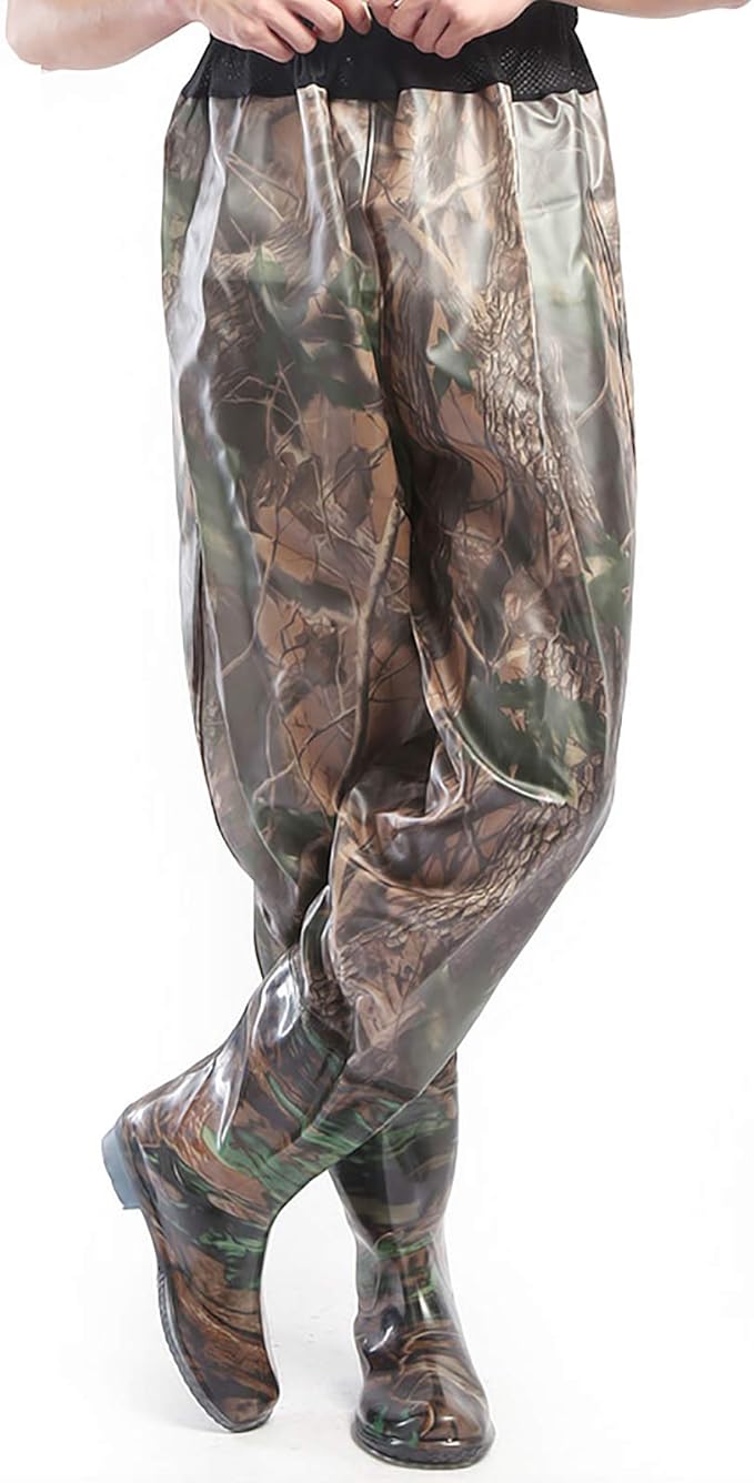 Fishing Boots Pants, Hip Waders Lightweight Waterproof Hip Boots for