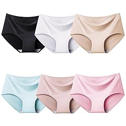Domee Teen Girls Seamless Underwear No Show Panties