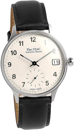 Amazon ザ スタック The Stac 日本製 国産 腕時計 ウォッチ Authentic Round 36mm クラシック メンズ レディース レディース腕時計 腕時計 通販
