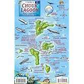 Chuuk (Truk) Lagoon Map & Reef Creatures Guide Franko Maps Waterproof Fish Card
