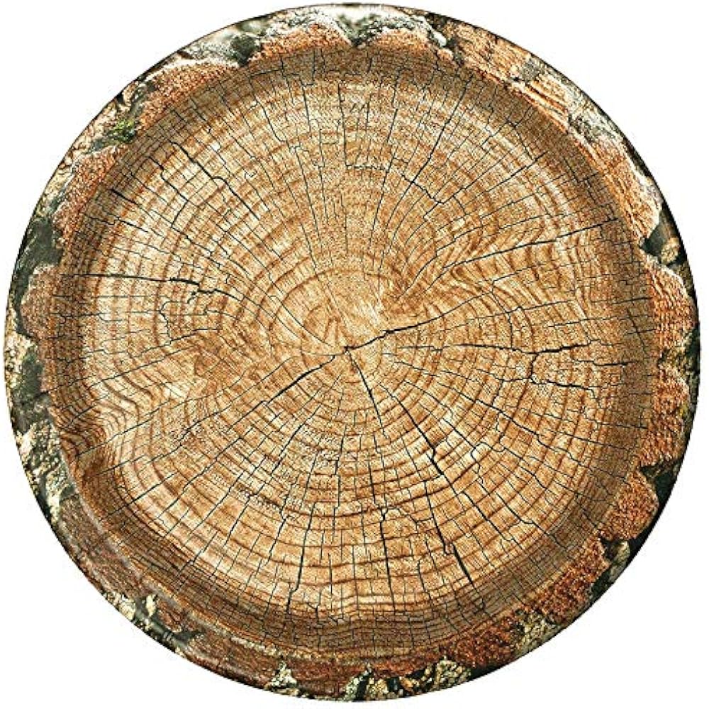 Rustic Woodland Party Supplies Set Timber Cut Themed Paper Plates