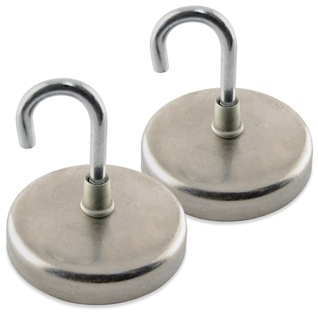 Master NA012500NX2 Hook with J Hook Nickel Plate, 1.