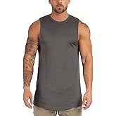 Zukela Men’s Tank Top Quick Dry Sleeveless T Shirts Gym Workout Athletic Muscle Tops Summer Beach Casual Basic Size M to 3XL