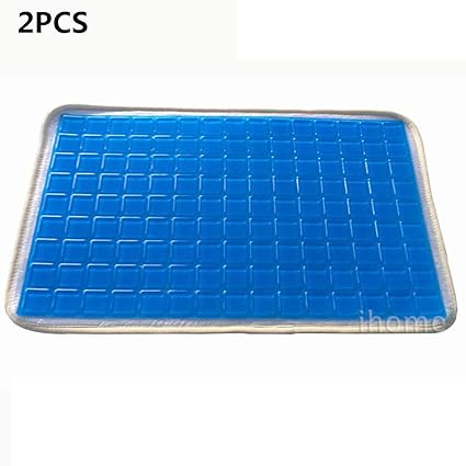2 Stucke Weiche Silikon Gel Kissen Pad Stuhl Kissen Sommer Kuhlung Sofa Sitzmatte Simulation Haut Matten Matratze 28x42 Cm 36 58cm Amazon De Kuche Haushalt