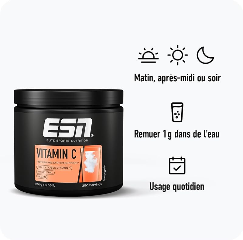 Vitamine C, 250 g de poudre