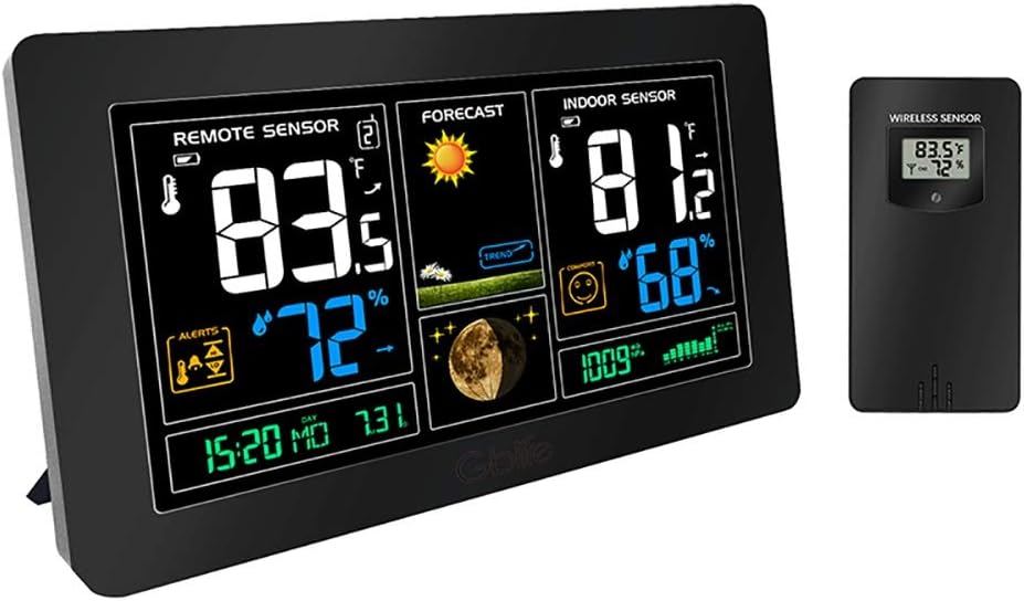 ZWJ Wireless Weather Station Weather Station with Jumbo