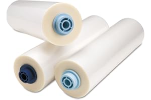 GBC Thermal Laminating Film, Rolls, Ultima 35 EZload, Glossy, NAP II, 12" x 300', 2 Pack (3125365EZ)