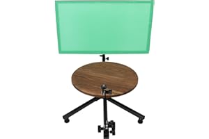 360 Degree Spinner, Rotating Camera Slider with Adjustable Camera Mount, Photography Turntable Platform for Photo Booth Produ