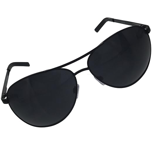 very dark aviator sunglasses