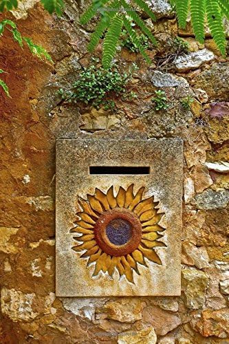 Vintage Letterbox With a Sunflower Design Journal: 150 Page Lined Notebook/Diary Paperback – September 25, 2016