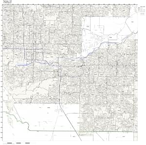 Amazon.com: Tempe, AZ ZIP Code Map Not Laminated: Home & Kitchen