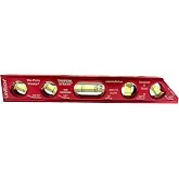 LevTech E88 Torpedo Xtreme&trade; Magnetic Torpedo Level &ndash; Updated Design, Billet Aluminum Level for Electricians, Plumbers &amp; Contractors