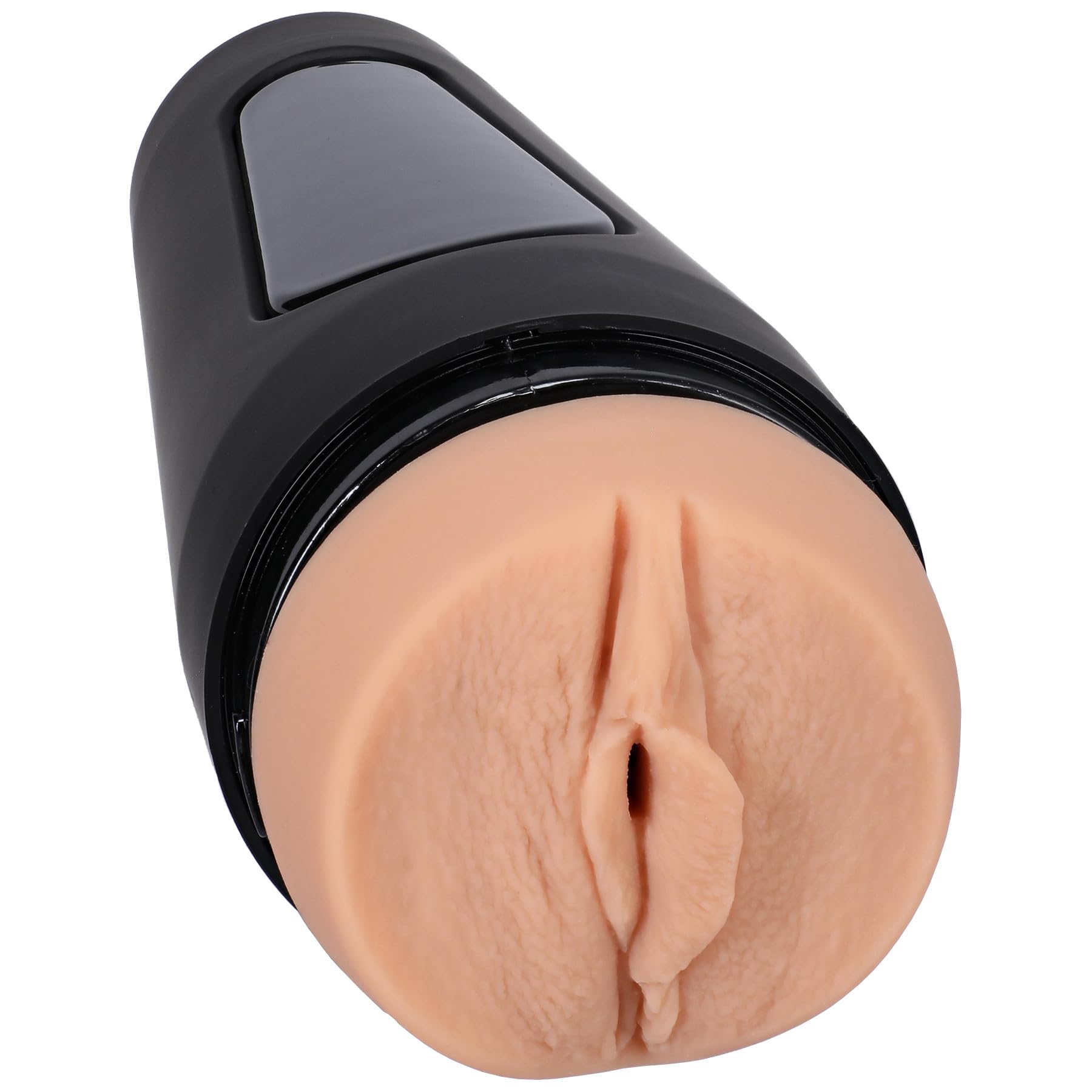 Main Squeeze Livv Fitt ULTRASKYN Stroker - Realistic Textured Masturbator with Adjustable Suction and Pressure Control - Vanilla - Pussy Masturbator - for Adults Only
