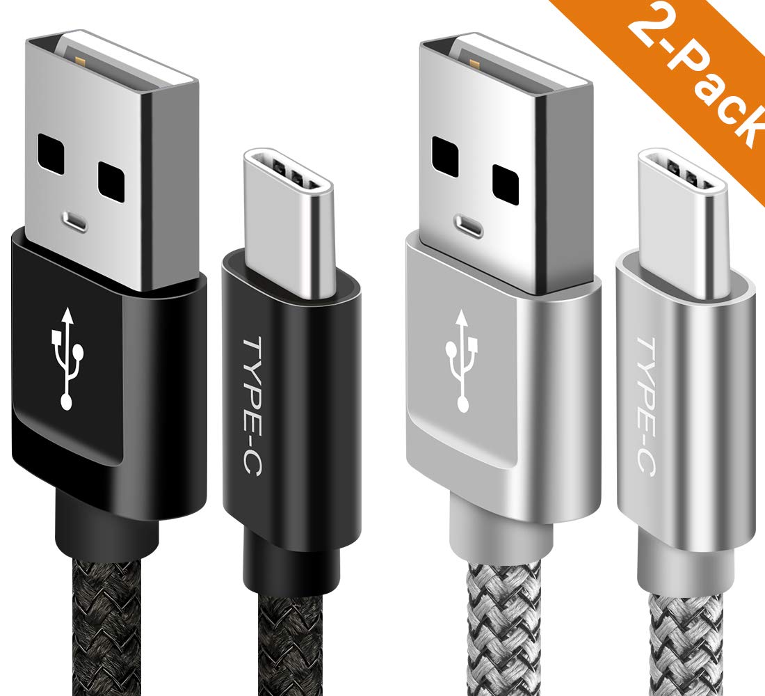 USB C Cable, ALCLAP [USBIF Certified] [2Pack,6.6ft] USB