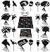 Youngever 200 Halloween Party Decorations - Halloween Party Supplies - 160 Halloween Cupcake Toppers Halloween Picks - 40 Halloween Napkins