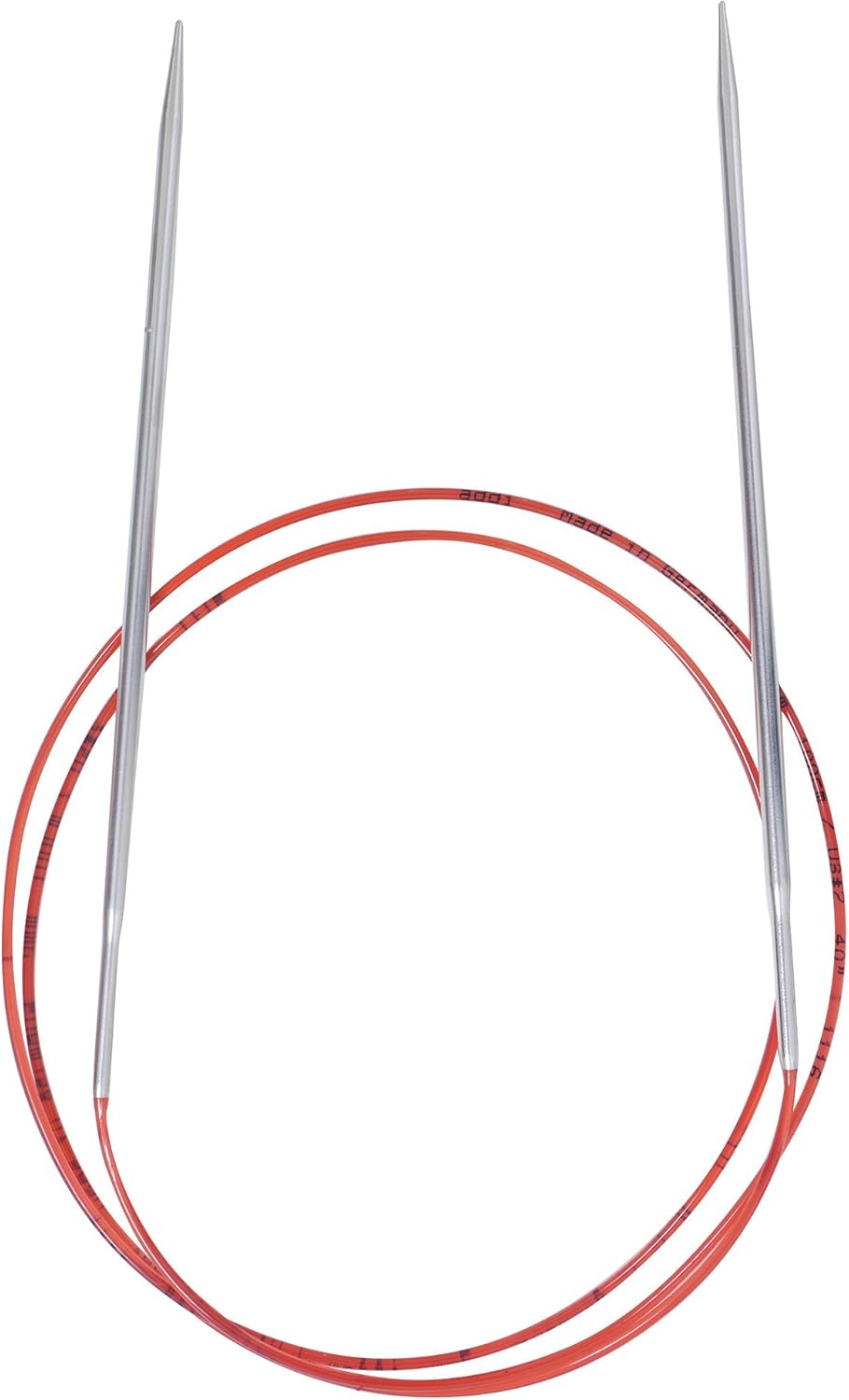 Addi Rundstricknadel, Metall, White Bronze, 100 cm, 3 mm