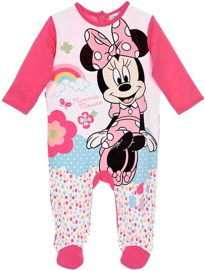 Minnie Mouse Dors Bien Pyjama Bebe Fille 24 Mois Fushia Amazon Fr Vetements Et Accessoires