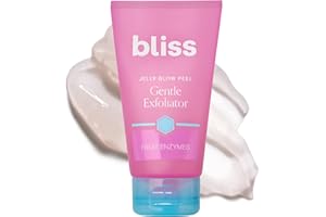 Bliss Jelly Glow Peel™ Gentle Non-Abrasive Cleanser and Exfoliator With Fruit Enzymes - 4 Oz - Nourishes and Hydrates Skin - Clean - Vegan & Cruelty Free